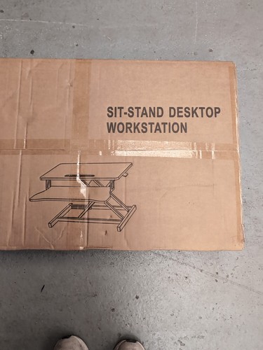 Sit stand desktop workstation - desktop,