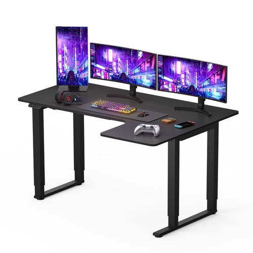 Electric standing desk shape - l,