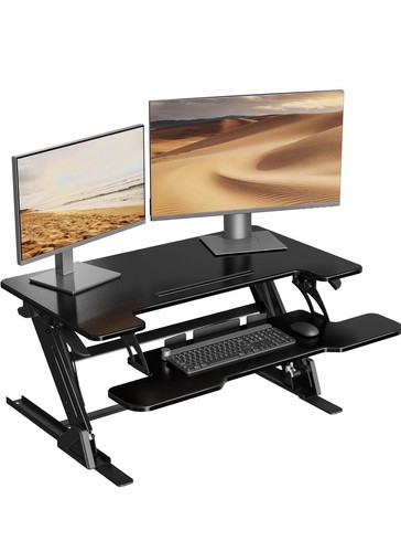 Standing desk converter dual - desk,